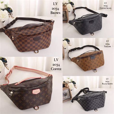 lv cross body fanny pack|louis vuitton fanny pack vintage.